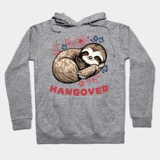 Tired sloth Hoodie